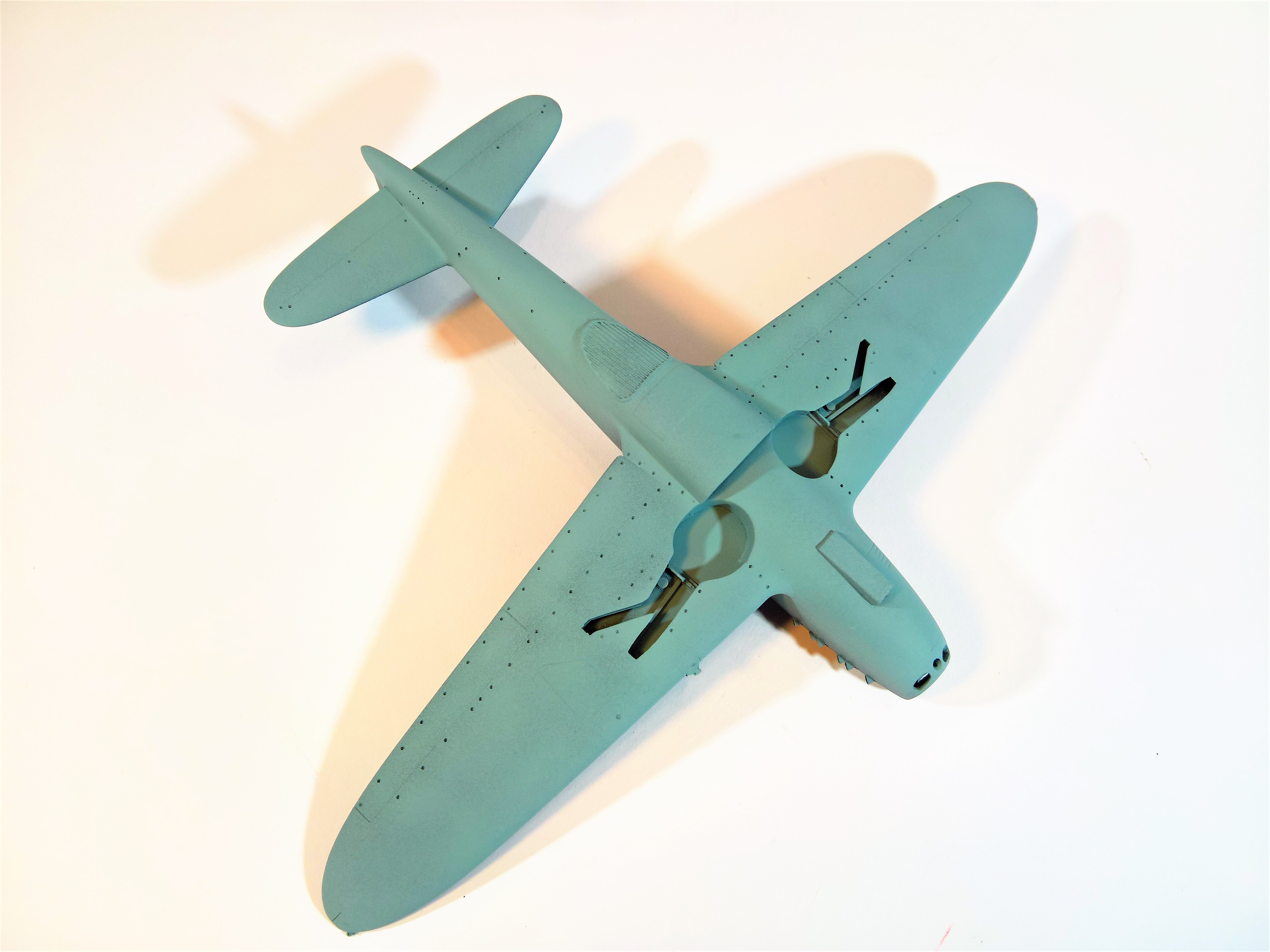 In the workshop: Arsenal VG.36 C1 | Azur 1:48 – Part 5: painting ...